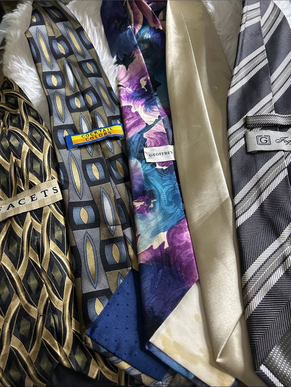 Father’s Day  5 Piece 0f mixed  ties Bundle #3 - Picture 2 of 6